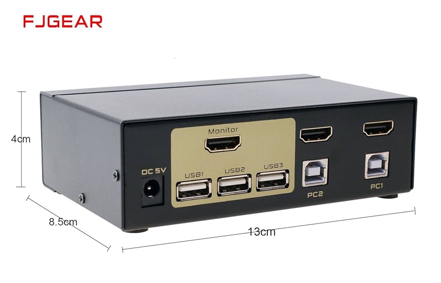 ポータブル　スイッチャー　コンピュータ　2in1　ボタン　ラップトップ Amazon.co.jp: CERRXIAN USB2.0スイッチセレクター USB KVM